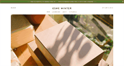 Desktop Screenshot of esmewinter.co.uk